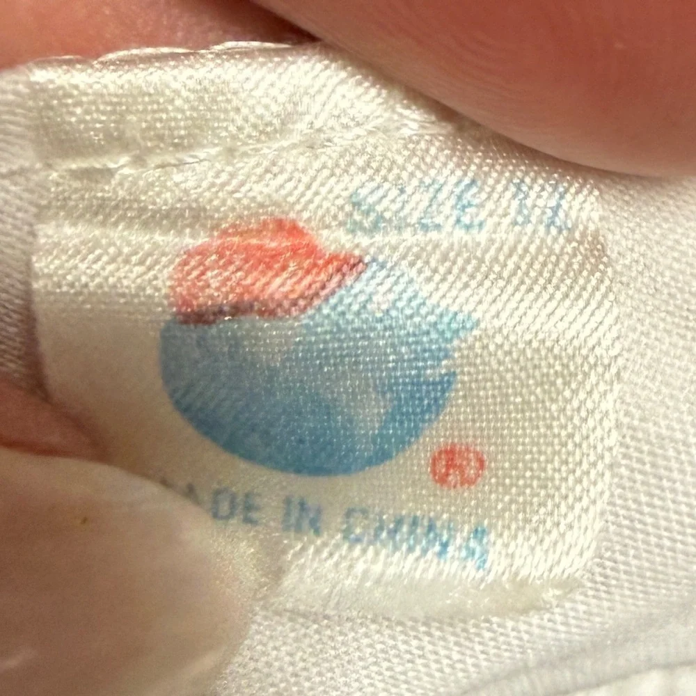 White Eyelet Baby Bonnet